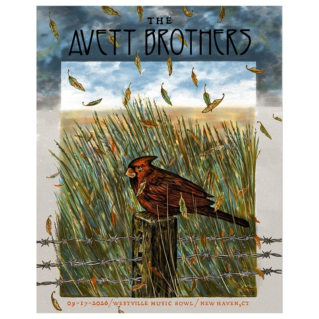 The Avett Brothers concert tour poster 2026–2027